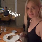 Anna Kadeřávková Instagram - Moje první (a poslední) ústřice. 🐚😂