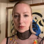 Anna Konkle Instagram - Party built on a dog park, Prada 2019, not now, not vintage, an irrelevant year! Barney’s Beanery loaded with teenagers, I did my own hair 🍝