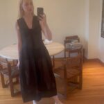 Anna Konkle Instagram - When you dance in the mirror, you like your look. Pilgrim Pam had a night out @womeninfilmla @eddie_cook hair glam @naomi_knights color & collab cut @alexandraafrench makeup @tibi (dress me!)