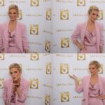 AnnaLynne McCord Instagram - Thank you Sam and @ktla_entertainment family for inviting me on to discuss my film @conditionofreturn NOW IN THEATERS* and on VOD. (*limited release) [suit by my darling @cinqasept ]