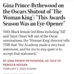 Anna Paquin Instagram - I know most folks inside and outside the business “don’t care” about awards at all but the cold honest truth is that they act as gatekeepers for who gets to succeed and who is given opportunities. I know this privilege first hand. GO READ THIS ARTICLE link in Gina Prince-Bythewood BIO. As an active voting member of the actors branch of the Academy it would be completely inappropriate/breaking rules for me to be in any way specific about where I cast my votes. But PLEASE READ THIS. Posted @withregram • @gpbmadeit “The question we need to ask is, ‘Why is it so hard to relate to the work of your Black peers?’ What is this inability of Academy voters to see Black women, and their humanity, and their heroism, as relatable to themselves?…What does ‘for your consideration’ mean if you don’t press play?” Link to article in my bio.