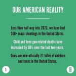 Anna Paquin Instagram – Posted @withregram • @sairarao @here4thekidsaction We are living through a national crisis. It’s not even halfway through the year, and we have already witnessed 200  mass shootings. According to Pew Research, gun deaths among U.S. children and teens have increased by 50% over the two years — and now guns are officially the number one killer of children and teenagers in the United States.

We have been abandoned by our legislators on this issue, time and time again. It is time for we, the people, to demand change. JOIN US.