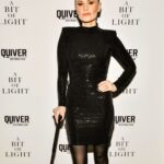 Anna Paquin Instagram – @abitoflightfilm is available NOW in select theaters, VOD and the usual places you find your digital content. 
Thank you @quiverdistribution for believing in this oh so tiny passion project of ours and bringing it to audiences. 

 And a rare glam night/date night made possible by some super talented folks and some pretty clothes. 🖤🖤🖤🖤🖤
Make-up @makeupbylucas 
Hair @dolohair 
Dress @lovenookie 
Cane @fashionablecanes