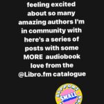 Anna Paquin Instagram - #supportmarginalizedauthors #supportsmallbusiness #supportlocalbusiness @librofm