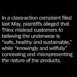 Anna Paquin Instagram – Repost @washingtonpost 
I have MANY questions- 
@thinx YOU FOLKS HAVE A LOT OF EXPLAINING TO DO 

Given the very specific window that the lawsuit covers what does that mean for undies bought before or after? DID something change in the way the products were made before and after? 

The bizarre discrepancy between price of settlement and how expensive the product is and average number of items bought by people with periods is so crazy low. I know I’m privileged in the finance arena but just conceptually it confuses the fuck outta me because if they are hoping to replace dangerous items what they are offering is NOT a refund NOR appropriate compensation for  serious long term health issues. 

THEY MAKE A TWEEN/TEEN line so us parents and caregivers are the ones trying to figure out if we would be poisoning children who have periods and we need WAY more specific info than we have been given.  This is actually the scariest part because youngsters can’t actually make an informed choice here. 

Please comment below if you have any more insight because a read the entire legal document and I can’t tell if it’s a legit complaint about false advertising or a SCARY SERIOUS HEALTH ISSUE.