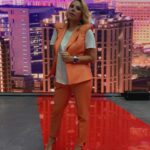 Anna Pettinelli Instagram – Pomeriggio da @albertomatano sempre senza pastìccini. Quel dommage #tv #show #italuanfashion #madeinitaly