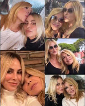 Anna Pettinelli Instagram - Vi aspettiamo domenica pomeriggio per un the e pastìccini davanti alla tv!Ne abbiamo da raccontare #pettinando #amiche #bff #blonde #friends #love