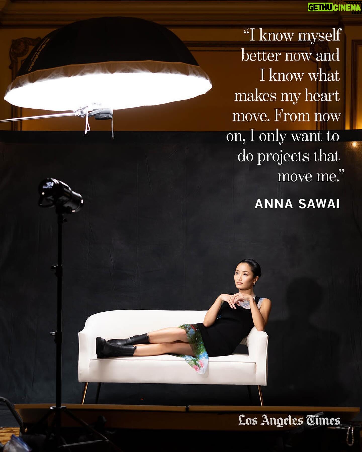 Anna Sawai Instagram - One of the first questions Anna Sawai had for showrunner Justin Marks when they met to discuss #Shogun was, “Why are you remaking this?” “I didn’t want it to be another depiction of Japanese women being sexualized by white men,” says Sawai. “I wanted this to be the right portrayal of women.” But early conversations with Marks dispelled that worry, as he and the show’s writers also were intent on being mindful of problematic conventions of the genre. “Justin said everything that I needed to hear,” says Sawai, adding in Japanese that it put her at ease. Read Sawai’s full interview with The Times’ @teaseabee and see more of @therealchristinahouse’s photos at the link in @latimes_entertainment’s bio.