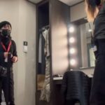 Anna Sawai Instagram - BTS time! @shogunfx 1. Working with Lash and his team on our first naginata scene in the woods which you’ll see in Ep 3. Crazy rain and mud on the day😀 2. Heather-san and Ai-san putting up with my nonsense for 40 mins every morning as they dressed me in Carlos’ beautiful kimonos. I can’t wait for you to see the story they tell👘 3. To make Sanna’s life a little easier, I crocheted a pin holder to hold the hundreds of pins that were used to hold Mariko’s wig in place. Always your Monchhichi🙈 4. Getting up at 4am and starting my day in Rebecca’s chair. Our second time working together and she knew everything I needed, from skincare, to makeup, to the best shots of espresso on days that were extra tough🥹