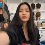 Anna Sawai Instagram - BTS time! @shogunfx 1. Working with Lash and his team on our first naginata scene in the woods which you’ll see in Ep 3. Crazy rain and mud on the day😀 2. Heather-san and Ai-san putting up with my nonsense for 40 mins every morning as they dressed me in Carlos’ beautiful kimonos. I can’t wait for you to see the story they tell👘 3. To make Sanna’s life a little easier, I crocheted a pin holder to hold the hundreds of pins that were used to hold Mariko’s wig in place. Always your Monchhichi🙈 4. Getting up at 4am and starting my day in Rebecca’s chair. Our second time working together and she knew everything I needed, from skincare, to makeup, to the best shots of espresso on days that were extra tough🥹