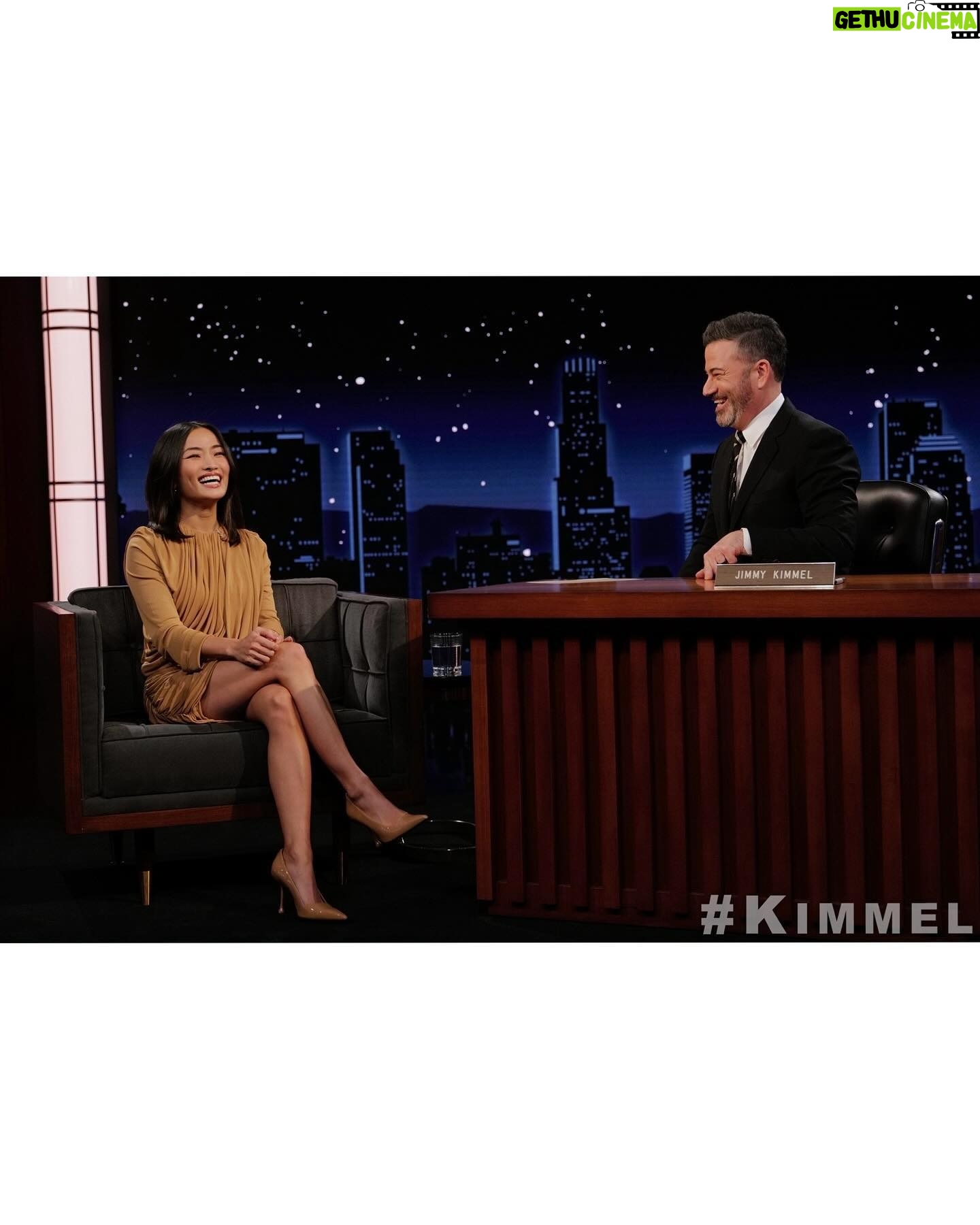 Anna Sawai Instagram - Couldn’t have asked for a better host for my solo talk show debut. With @jimmykimmel talking all things @shogunfx on #ABC🥹 Big thank you to the @jimmykimmellive team🫶🏼🫶🏼🫶🏼