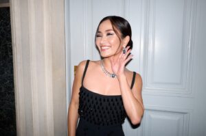 Anna Sawai Instagram - Celebrated the launch of @cartier ‘s Nature Sauvage collection in Vienna💎🇦🇹♥️

Felt so beautiful.
Then they had to take them off and I was just plain old me again. What a dream.

#CartierNatureSauvage
Makeup by @rachelsingerclark 
Hair by @juliajunglas 
Styled by @karlawelchstylist wearing @patou