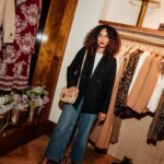 Anna Shaffer Instagram - I’m never beating those wannabe Parisian allegations - congratulations on your new home in Marelybone @sezane ♥️ ad 📸: @moeez