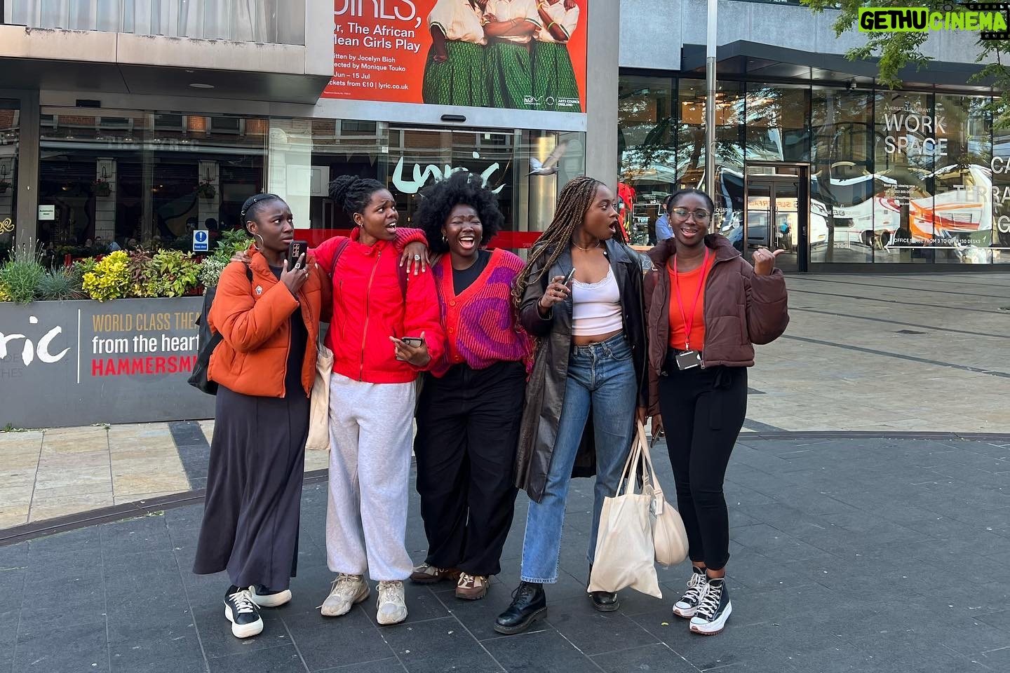 Anna Shaffer Instagram - Curtains up on #SchoolGirlsOrTheAfricanMeanGirlsPlay @lyrichammersmith Got your backs forever ♥️. Oh man, these women. This job. I am so tired and so changed and so ready but mostly so unbelievably thankful. Thank you. We really did that! Thank you @jjbioh for writing this beautiful, bonkers, exacting play and for trusting us to bring your words to life. Thank you @mons_about for choosing me and teaching us, for knowing I had so much to learn but trusting that I could do it. I hope I did. To our producers @chescmood @idriselba @jesschase19 THANK YOU. You made this possible and believed in us even when we didn’t! And of course To my ladies. I would die for you, lie for you but lord knows I would never ever pass the rhythm for you. Sorry for that, for being a wuss when you were all fearless. I will take your strength and guts and your limitless talent along with me FOREVER. To everyone that came to see our show, thank you thank you thank you. You were the 9th character and we loved every ooh, ahh, eeeh. Especially @jimmyhstephenson who oohed and ahhed and eeeh’d a whole five times, which could potentially be a family and friend record??? To @lyrichammersmith for supporting us and seeing how special this show was. Rachel, Nicolai, Iain, Thank you!!! It really was special. To Claire, Ana, Sarah, @kinnetiaisidore_costume Harry, Kyle, @tevaehumphrey , Paige, Dan, Sam, Lorna, Lil @jessmensah all of our incredible team who made sure the show was a SHOW. Thank you. Proud and gassed beyond belief to have been your Ericka. Thank you, thank you, thank you. Truly.