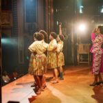 Anna Shaffer Instagram - Curtains up on #SchoolGirlsOrTheAfricanMeanGirlsPlay @lyrichammersmith Got your backs forever ♥️. Oh man, these women. This job. I am so tired and so changed and so ready but mostly so unbelievably thankful. Thank you. We really did that! Thank you @jjbioh for writing this beautiful, bonkers, exacting play and for trusting us to bring your words to life. Thank you @mons_about for choosing me and teaching us, for knowing I had so much to learn but trusting that I could do it. I hope I did. To our producers @chescmood @idriselba @jesschase19 THANK YOU. You made this possible and believed in us even when we didn’t! And of course To my ladies. I would die for you, lie for you but lord knows I would never ever pass the rhythm for you. Sorry for that, for being a wuss when you were all fearless. I will take your strength and guts and your limitless talent along with me FOREVER. To everyone that came to see our show, thank you thank you thank you. You were the 9th character and we loved every ooh, ahh, eeeh. Especially @jimmyhstephenson who oohed and ahhed and eeeh’d a whole five times, which could potentially be a family and friend record??? To @lyrichammersmith for supporting us and seeing how special this show was. Rachel, Nicolai, Iain, Thank you!!! It really was special. To Claire, Ana, Sarah, @kinnetiaisidore_costume Harry, Kyle, @tevaehumphrey , Paige, Dan, Sam, Lorna, Lil @jessmensah all of our incredible team who made sure the show was a SHOW. Thank you. Proud and gassed beyond belief to have been your Ericka. Thank you, thank you, thank you. Truly.