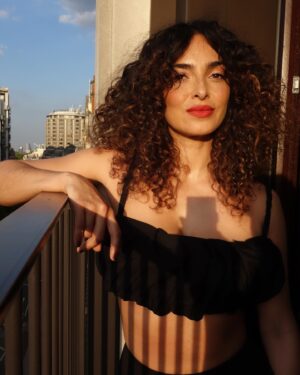 Anna Shaffer Instagram - getting ready at @bulgarihotels using #makeup and #skincare by @lancomeofficial thank you @francescabrazzo @marthanellmackintosh @georgmedley ♥️