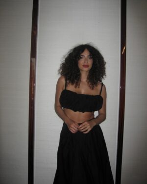 Anna Shaffer Instagram - getting ready at @bulgarihotels using #makeup and #skincare by @lancomeofficial thank you @francescabrazzo @marthanellmackintosh @georgmedley ♥️