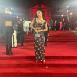 Anna Shaffer Instagram - It’s called fashion honey, look it up!!!!! Thank you so much for a beautiful evening @mulberryengland @britishfashioncouncil ✨ Thank you thank you gorgeous glam team - my forever love @rachelsingerclark on 🎨 and THE @charlottemensah on icon and bun duty ❤️ @mulberryengland 👜 @shushu__tong 👗 And thank you to @onehundredshoreditch for hosting me and to @purplepr and to the queen @kikikaur for everything always! 💥