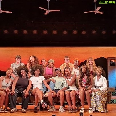 Anna Shaffer Instagram - It’s giving…I’m in actual love with these women! 1986 called and it really said SLEEVES 🤩. Thank you @jjbioh @mons_about @chescmood @jesschase19 for the gift of this role. I can’t believe we are now OPEN, I am so proud of US. This show is unique. It’s so fun and playful and devastating, it shows blackness in all of its complexity and joyfullness. And THE COSTUMES. Come onnnn. Come and see our show! It’s really bonkers and really good! 🎟️ link in bio 🎟️ #SchoolGirlsOrTheAfricanMeanGirlsPlay @lyrichammersmith