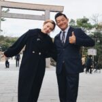 Anna Tsuchiya Instagram - 🎍お正月はぐっさん家SP🎍明日OAです😘 伊勢神宮に鳥羽水族館、海鮮料理と堪能しまくりの旅をお届け❤️‍🔥是非観てね❤️‍🔥 みんなよいお年を❤️‍🔥❤️‍🔥 👗　@prankproject_official #土屋アンナ