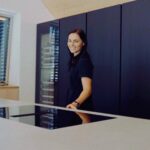 Anna Veith Instagram - home is where your heart is, and we've never felt more at home. 🤍 The center of our dream home is made of concrete: a design kitchen from the @steininger.designers manufactory. #livingourbestlife #steiningerdesigners kitchen @steininger.designers @martinsteininger_ #steiningerdesigners #designerswalk #design #placetobe #familytime #living #architecture #concretekitchen #interior #interiordesigner #designerkitchen