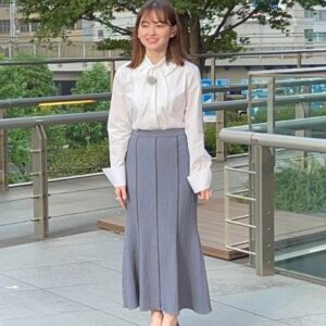 Anna Yamada Instagram - ZIPのときの衣装です☺️

衣装、メイクの中井さん菅長さん1ヶ月間朝早くからありがとうございました🙏
