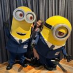 Anna Yamada Instagram - 映画『#怪盗グルーのミニオン超変身』イベントでした！ かわいかった〜ミニオン 公開がますます楽しみになりました☺️ そして最近の衣装です！