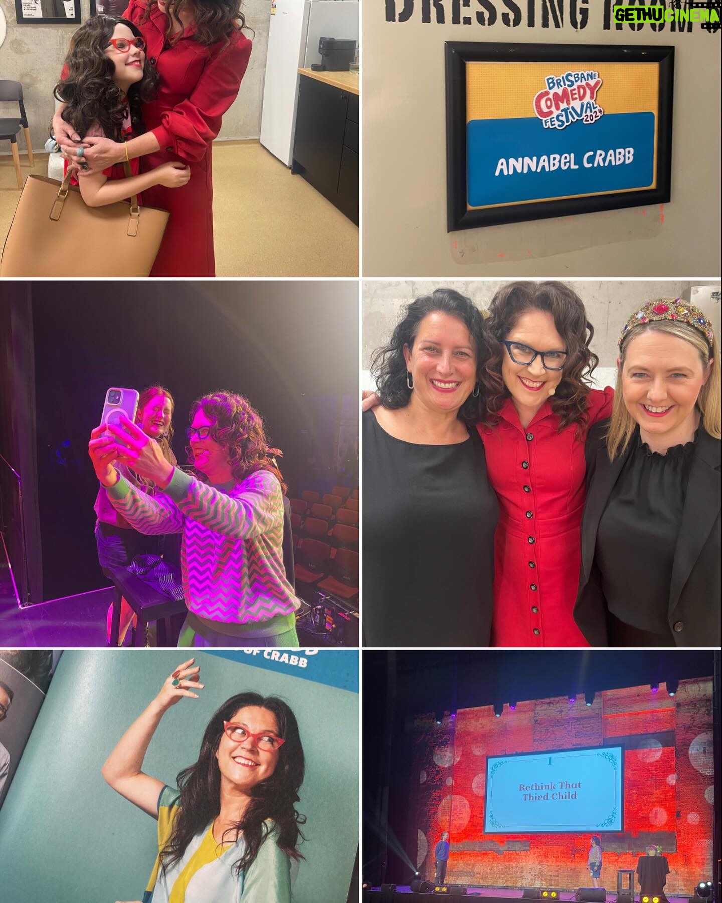 Annabel Crabb Instagram - Thatโs a wrap on Crabb tour de force. ๐๏ธ๐ค๐ช๐ 6 months, 6 states, 18 shows. What an absolute honour and privilege to produce @annabelcrabb as part of the 50 Odd Years of Crabb comedy festival tour, including a new show for Adelaide Fringe. Annabel was outstanding and the ultimate professional despite having all the things thrown at her whilst juggling many other professional commitments. Huge thanks to all the staff and crew at the: *Pavilion Arts Theatre in the Sutherland Shire *Adelaide Fringe Festival *Canberra Comedy Festival *Melbourne International Comedy Festival *Perth Comedy Festival *Sydney Comedy Festival *Brisbane Comedy Festival Itโs also been wonderful to catch up with so many friends along the way but I wouldnโt have been able to do this huge tour (on top of my already full time job) without the support at home from @craigegan and the nanas @wendyannhillman and @valeriewhitehorn for all those sleepovers ๐๐ป (so grateful โค๏ธ) Finally, enormous thanks to Annabel, @jeremy.storer and @glamgwenblake and @rah.gardiner for this incredible opportunity and all your support. What a ride. ๐
