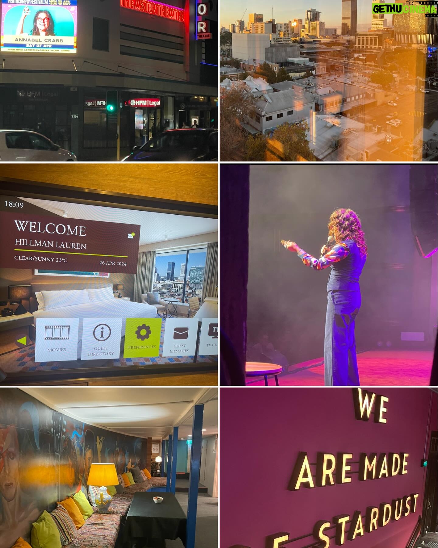 Annabel Crabb Instagram - Thatโs a wrap on Crabb tour de force. ๐๏ธ๐ค๐ช๐ 6 months, 6 states, 18 shows. What an absolute honour and privilege to produce @annabelcrabb as part of the 50 Odd Years of Crabb comedy festival tour, including a new show for Adelaide Fringe. Annabel was outstanding and the ultimate professional despite having all the things thrown at her whilst juggling many other professional commitments. Huge thanks to all the staff and crew at the: *Pavilion Arts Theatre in the Sutherland Shire *Adelaide Fringe Festival *Canberra Comedy Festival *Melbourne International Comedy Festival *Perth Comedy Festival *Sydney Comedy Festival *Brisbane Comedy Festival Itโs also been wonderful to catch up with so many friends along the way but I wouldnโt have been able to do this huge tour (on top of my already full time job) without the support at home from @craigegan and the nanas @wendyannhillman and @valeriewhitehorn for all those sleepovers ๐๐ป (so grateful โค๏ธ) Finally, enormous thanks to Annabel, @jeremy.storer and @glamgwenblake and @rah.gardiner for this incredible opportunity and all your support. What a ride. ๐