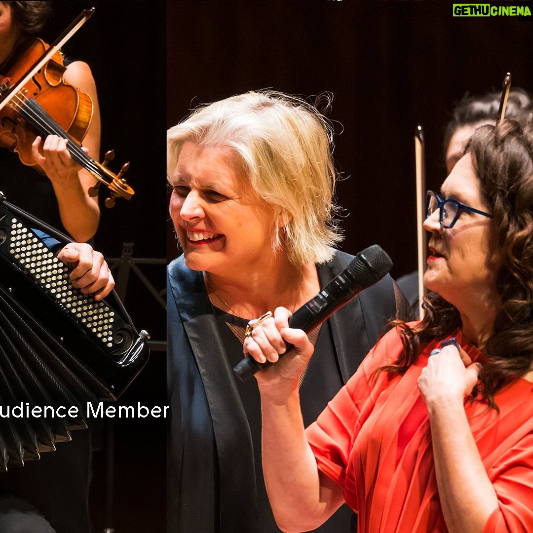 Annabel Crabb Instagram - For the Love of Music with @chat10looks3! 👏🎶 Thanks so much to everyone who’s joined us so far for our uproarious shows with the great @leigh_sales and @annabelcrabb. We have one date left - for lucky people in Melbourne and around. Book tickets to ‘For the Love of Music’, and discover the ins and outs of being a professional musician through the blistering insights of Sales and Crabb, at @artscentremelbourne this Friday 12 April, 7.30pm, via the link in our bio. 📷: Stephen Blake #AustralianChamberOrchestra