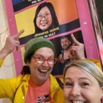 Annabel Crabb Instagram - Perth!! Just arrived with @laurenannhillman for the @perthcomedyfestival - I’m just doing the one show and it sold out a while ago cause @chat10looks3 Chatters are ORGANISED but if ya looking for a good option, don’t miss @jenniferwongcomedian who is freaking hilarious and who I am indicating here with my rude fingers. Out of love. I’ve found an excellent local nightclub if anyone wants to get freaky later… swipe for the dress code, I cannot stop reading it for the richness of detail. And I want @mrbenjaminlaw to attempt entry, mainly because it would be fun to see him refused on grounds of “extremely ripped”. Love ya Perth!!!