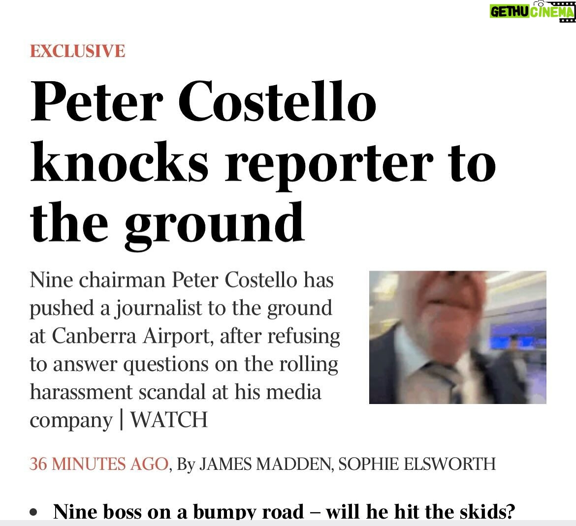 Annabel Crabb Instagram - Go home, Australian media scene. You’re DRUNK.