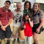 Annabel Crabb Instagram - Ran into @adlfringe director @heathercrl at Govt House as @governorsouthaustralia Frances Adamson welcomed squads of international and domestic arts investors to SA for the Fringe’s Honeypot marketplace. One thing that constantly amazes me is the outrageous calibre of artistic directors this state attracts despite being nowhere near the biggest economy in Australia. Fringe, Festival, Writers Week, Cabaret Festival … honestly it’s a powerhouse. Feb / March in Adelaide is truly a delight… there’s something very witchy and intuitive about the people who can build these things and make it look easy. It’s economy but also alchemy.* Anyway, place of my birth: Well played. I hope y’all know what treasures you possess! I’m coming back for more at @gluttony_fringe with The Grilling Season on March 16/17. Produced by yet another ridiculously talented South Australian, @laurenannhillman, and the crew at Flamingo - pictured, Simon, Graham and Caitlin The Fixer - congrats @daniel_gluttony and Gemma @gluttony_fringe … such a quality operation. Always a genuine pleasure to watch people be great at their jobs. Thanks to my small impersonator too, whose remarks on my parenting were outrageous in the extreme. Don’t miss @accordionhans in Flamingo next up!!! *This may explain why I’ve seen @heathercrl like twice in the last year and both times I’ve managed - without collusion - to dress as her hair 😂