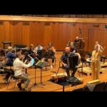 Annabel Crabb Instagram - Living the dream - at rehearsal with the @australianchamberorchestra ahead of our joint @chat10looks3 For The Love of Music tour next week. Cannot wait!! For tickets google Chat 10 ACO. Sydney is about to sell out, Brisbane and Melbourne not far behind so don’t delay if you’re keen!