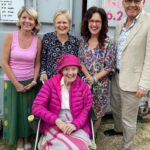 Annabel Crabb Instagram – Back home in #radelaide for @adlfringe with a new love show about food  and politics, The Grilling Season. Tonight’s audience included some absolutely top-shelf SA women, pioneers both here and internationally… Her Excellency the @governorsouthaustralia Frances Adamson and Mr Rod Bunten, and @natashastottdespoja who – having left the Senate some time ago – continues to serve Australia with distinction at the UN. Both have incredible Mums too – the Hon Jennifer Cashmore (pictured) in the case of the Governor, and Shirley Stott Despoja who is legendary for much more than the fact that she begat NSD. All made their own way through ambition and talent … so nice to catch em for two seconds post show. Swipe for my own progeny who has been mercilessly lampooning me in a nightly on-stage intro which I was assured would be some fun remarks about politics but has evolved into quite a detailed critique of my parenting weaknesses which is guess is the downside of raising independent minded girl children 🤓 Last Feb show is tonight 6.30 @gluttony_fringe