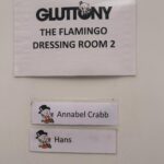 Annabel Crabb Instagram - Look, like every red-blooded woman alive I’ve dreamed of being on top of @accordionhans but I never seriously expected it to happen. The Grilling Season - my new show about food and politics that I finished writing yesterday -opens TONIGHT, 6.30pm at @gluttony_fringe … come along, I’ll be there, assuming I can be induced to leave the dressing room 🤓