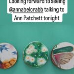 Annabel Crabb Instagram - Okay. I knew that Ann Patchett of @parnassusbooks would be a fun person to interview because like anyone who’s read her books and essays, I know that she is observant and smart and powered by decency. But wow. She really exhibited a turn of speed last night and interviewing her was like being on a very powerful motorbike, not always sure of who’s driving but not caring because the EXHILARATION is so intense. So many funny moments. Also I got heckled by my Dad from the audience … not a first for me, but a first for the @sydwritersfest audience and - I’m pretty confident - a first for Patchett. (I asked what it was that made her sure even from her early 20s that she didn’t want to have children and she paused for about TEN SECONDS and I thought oh god is she going to tell me to get knotted and then Dad yells “Ya don’t have to answer that” from the front row. Then she unspools just such a rousing, intimate, funny, scorching set of insights I could have, I don’t know, cheered or kissed her and anyway it was superb and thanks for your assistance Pop Crabb. He’s coming the Great Debate tonight at Town Hall too so stand by for more banana skins to be thrown in my oratorical path). But also the best thing was sitting next to this fabulous visiting American writer and seeing her respond to the always smart and funny and optimistic Uncle Michael West welcoming us to Gadigal land. The spine chilling performance by @jazzmoney_______ whose poetry hit the note of our times; uncertainty, fear, powerlessness, yet unaccountably stained with hope we can’t wash out. Also, watching Ann Patchett witness an Arts minister @jgnswmlc declare that this state will not tolerate book banning in any circumstance. And then afterwards @jetlagmama materializes with her collection of biscuits she has iced as various Patchett book covers and my other friend @kristy_reads who named her cat after Ann. Ann: “Well I do know a person who named their dog Patchett, so now I have a dog AND a cat! Can a ferret be far away?” Anyway … well, in dark times it felt like a good night. There are so many good things on at the festival - get along if you’re able to.