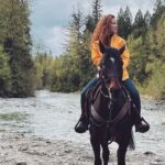 Annalise Basso Instagram - horse. boat.
