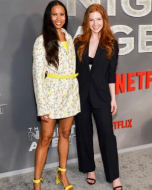 Annalise Basso Instagram - smiling because i know the code @nightagentnetflix #littlesistersknowitall