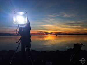Anne Caillon Instagram - #sunset à Sète 🙌🏼💫🤩#beauté @dna_tf1 #cinema #demainnousappartient