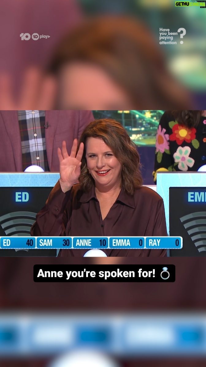 Anne Edmonds - 1.1K Likes - Anne you're spoken for! 💍
#HYBPA Monday 8:40 on 10 and 10 play ⏯️