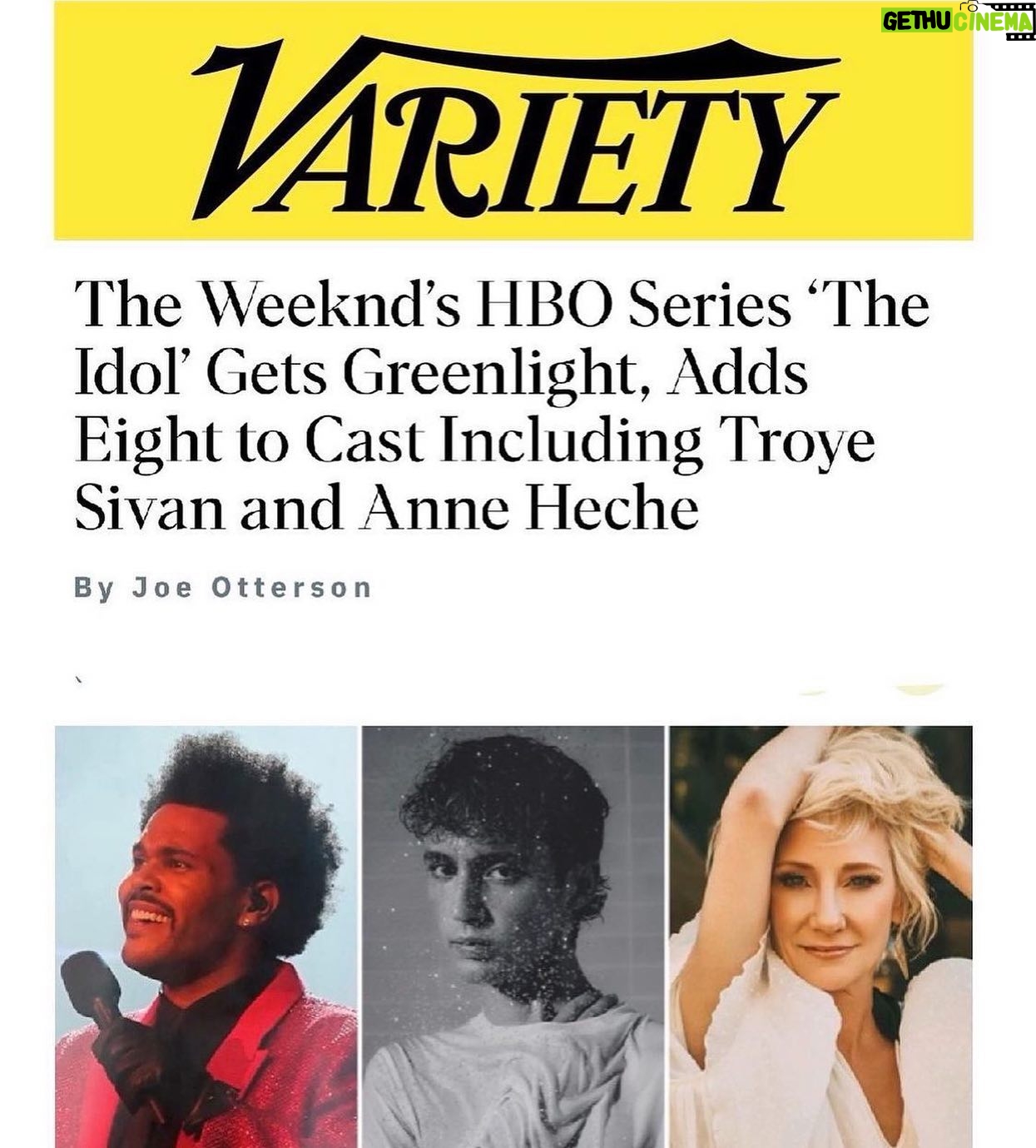 Anne Heche - 719 Likes - This is going to be a good one! Happy to be a part of this incredible project! 🙌🏽