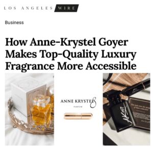 Anne-Krystel Goyer Instagram - “The best fragrances are often more concentrated, which translates to higher prices. But Anne-Krystel Goyer has set out to offer luxury fragrances at a more affordable price, making top-quality perfumes more accessible to a broader audience.”

Read full article 👉 https://lawire.com/how-anne-krystel-goyer-makes-top-quality-luxury-fragrance-more-accessible/

#perfume #business #entrepreneur @lawirenews