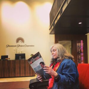 Anne Rice Instagram - Here’s Anne looking very much like a Hollywood player, reading “the trades” while awaiting a major meeting on THE VAMPIRE LESTAT TV series in the Sumner Redstone Building at Paramount Studios. Major announcement coming soon. Taken by @christopher.rice.writer #annerice #vampires #thevampirechronicles #vampirelestat #vampirechronicles #thevampirelestat #interviewwiththevampire #thequeenofthedamned #paramount #paramountstudios #paramountTV