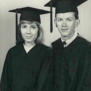 Anne Rice Instagram - FROM THE VAULTS. It started in high school journalism class when a young man with a fair bit of acne got up from his desk and went to the back of the room to sit next to a new transfer student named Anne. “I don’t feel like sitting up front all there by myself,” he said, “I’d rather sit by you.” Struck by his confidence and intelligence, Anne could sense even then that she’d just met someone who would change the course of her life. A few years later, right after they both graduated, Anne and Stan Rice would be married. And they’d stay married until Stan passed away at age 62. (Posted by Anne’s Team) #authorsofinstagram #annerice #lestat #thevampirechronicles #stanrice #writersofinstagram #poetsofinstagram
