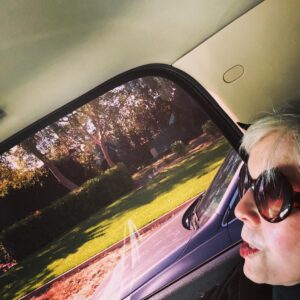 Anne Rice Instagram - Anne shares some thoughts while being driven through Beverly Hills. Taken by @christopher.rice.writer #annerice #thevampirelestat #lestat #vampires #beverlyhills