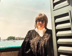 Anne Rice Instagram - This is @christopher.rice.writer. We’ve unearthed some wonderful family photographs in storage that have never been shared publicly, and I’m excited to start bringing them to you on the page. This is a collection of personal shots that were taken of Anne in the summer of 1996 in at the Hotel Danieli in Venice, Italy.  We were on a lavish family tour of Italy to celebrate my graduation from high school. Anne was between the publications of MEMNOCH THE DEVIL and SERVANT OF THE BONES.  I can’t remember another time when so many of us traveled together. The trip was full of magical moments. My grandmother, never a big classical music fan, was moved to tears by a Vivaldi violin concert we attended just steps from this hotel.  And it was during this trip that the creative seeds were planted for VITTORIO THE VAMPIRE, a book for which we’d make a return trip to Italy in February of 1998, when the weather was far colder and the Arno River in Florence was threaded with ice. For those of who you read my first novel, A DENSITY OF SOULS, the Rome sequences were inspired by this trip as well.  Anne was a fiercely generous person throughout her life who believed in spending the rewards of her success on those she loved. This grand tour was but one example. More photos and memories to come in the weeks ahead. Love, Christopher #annerice #thevampirechronicles #venice #authorsofinstagram #hoteldanieli #italy #italytravel #lestat #vittoriothevampire #adensityofsouls