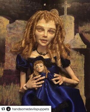 Anne Rice Instagram - A beautiful Claudia puppet by 
@handsomedevilspuppets Great work! And thanks to @ravenquinn for the tag!