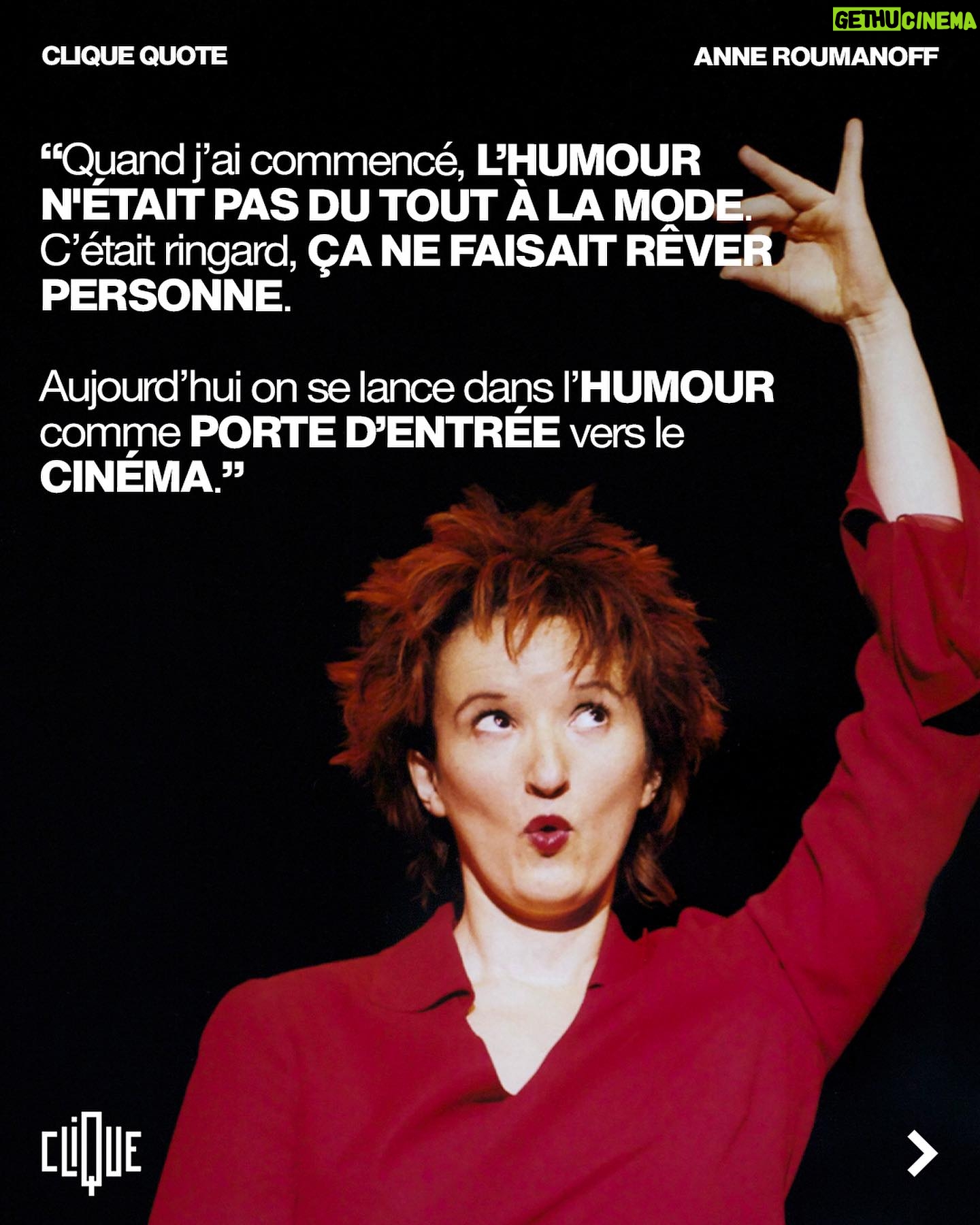 Anne Roumanoff Instagram - Peur du rejet, curiosité et dénonciation du sexisme... Anne Roumanoff se livre en toute intimité sur le plateau de Clique.