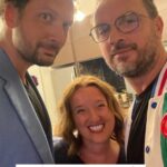 Anne Roumanoff Instagram - On dirait qu’ @ericantoineoff et @jarrytypique sont un peu plus grands que moi … coulisses du @comediha à Québec